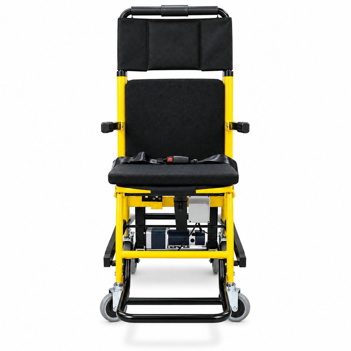 Scaun electric pliabil cu șenile pentru transportul pacienților pe scări, 100 kg, KY191, CU PRECOMANDĂ