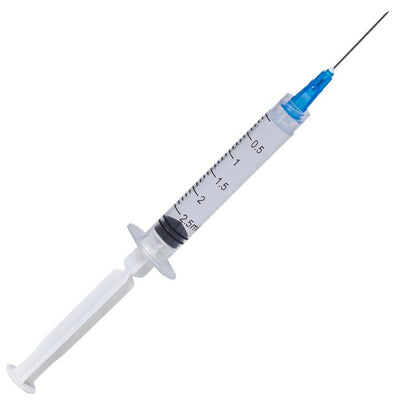 Seringi Luer Lock 2/2.5ml, PRIMA, cu ac 23G, 100 bucati