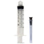 Seringi Luer Lock 5ml, PRIMA, cu ac 22G, 100 bucati
