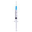 Seringi Luer Slip 2ml, PRIMA, cu ac albastru, 100 bucati
