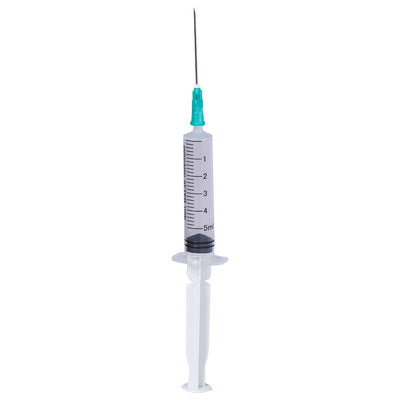 Seringi Luer Slip 5ml, PRIMA, cu ac verde, 100 bucati