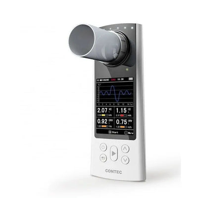 Spirometru portabil SP80B cu Bluetooth, ecran LCD color 2.8" si software PC