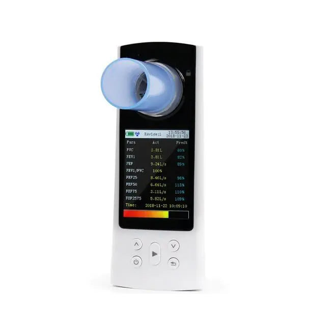 Spirometru portabil SP80B cu Bluetooth, ecran LCD color 2.8" si software PC