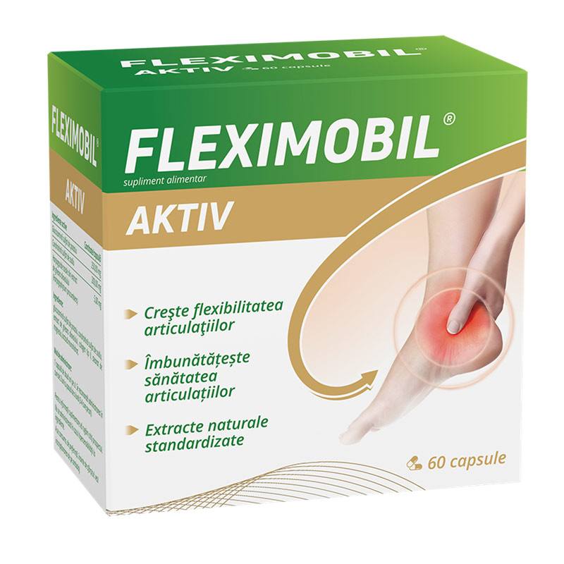 Fleximobil Aktiv, 60 capsule, Fiterman Pharma : Farmacia Tei online
